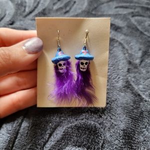 Día de Los Muertos Catrina Aretes